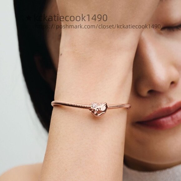 Pandora Sparkling Melting Heart Charm - Picture 4 of 5